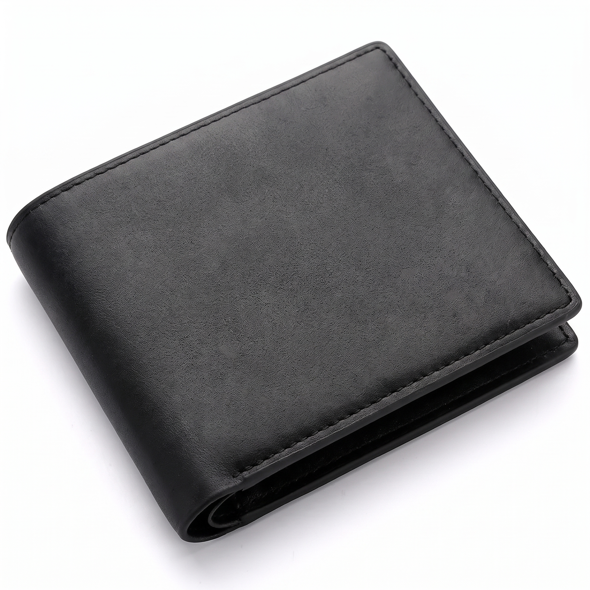 The Harlow Fold wallet, black, white background